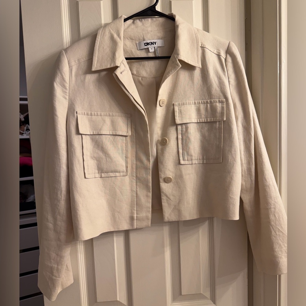 DKNY Women's Beige Blazer